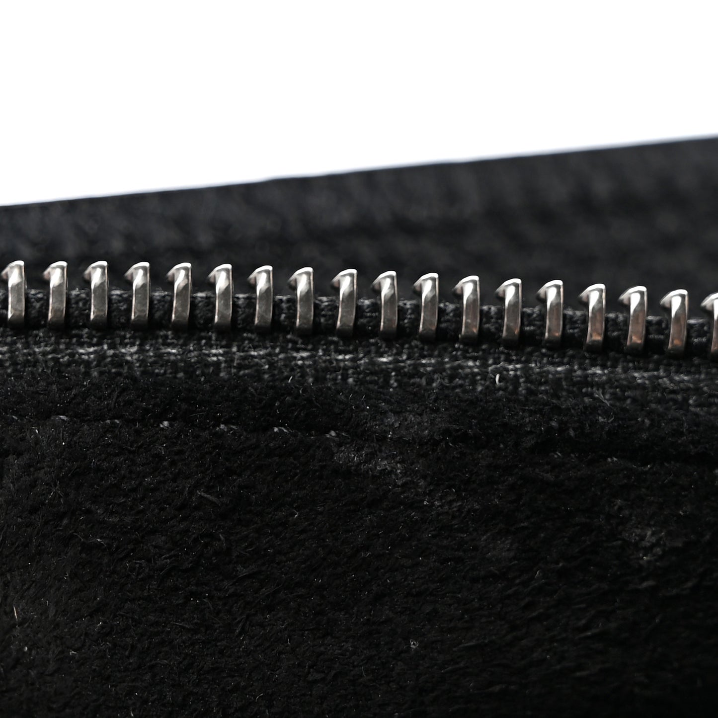 Drummed Calfskin Nano Luggage Black