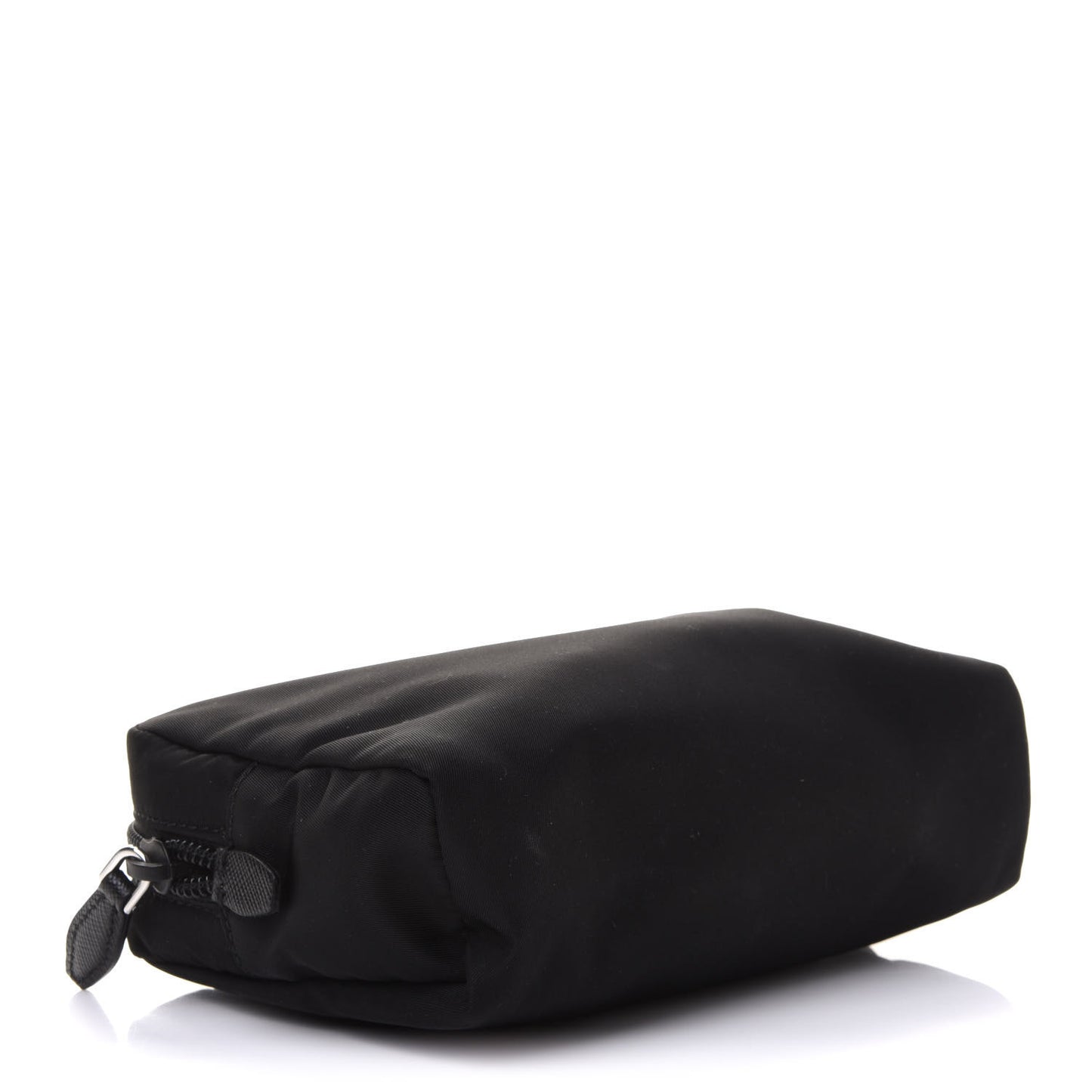 Tessuto Nylon Saffiano Wristlet Black