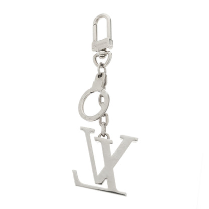 Louis Vuitton LV Facettes Bag Charm Key Holder Silver 2 of 4