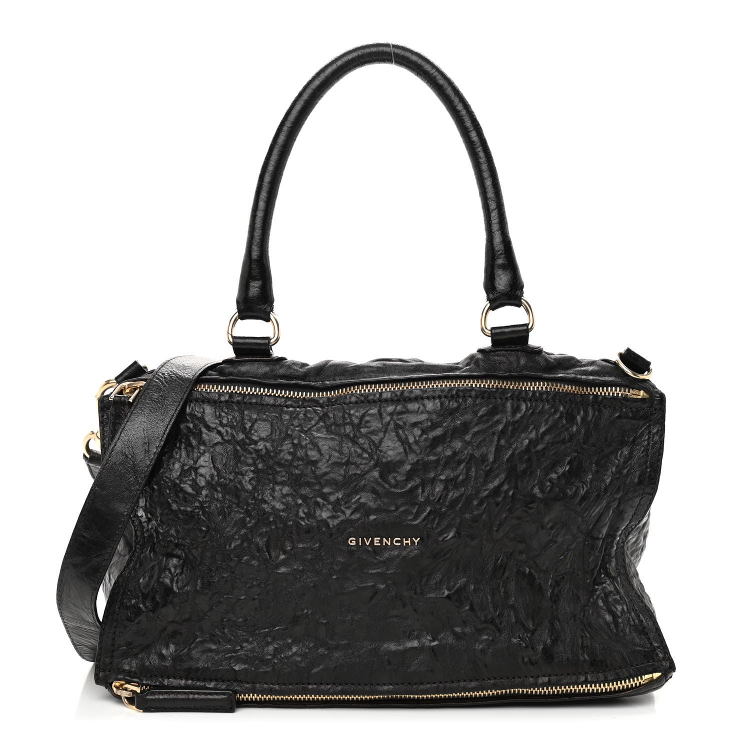Givenchy Tumbled Sheepskin Medium Pandora Black 1 of 9