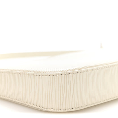 Louis Vuitton Epi Pochette Accessories NM Ivory 9 of 11