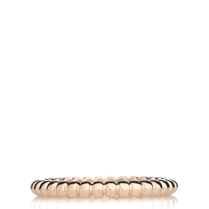 Van Cleef & Arpels 18K Rose Gold Small Perlee Ring 49 4.75 1 of 4