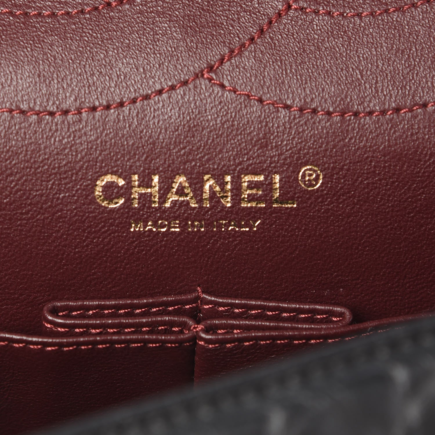 Chanel Aged Calfskin Quilted 2.55 Reissue 227 Flap Black 5 of 9