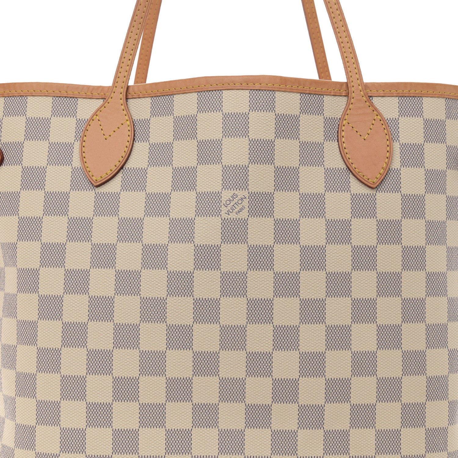 Louis Vuitton Damier Azur Neo Neverfull MM Rose Ballerine 8 of 17