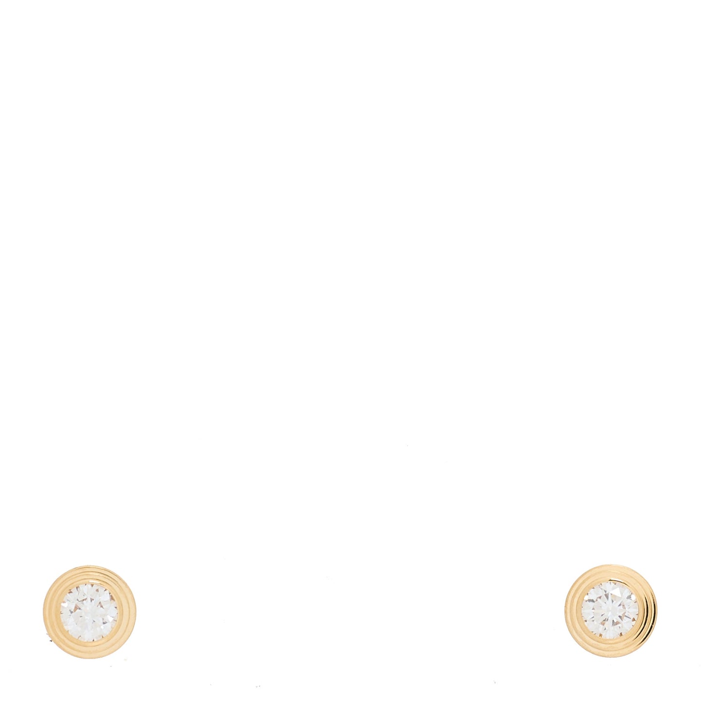 18K Yellow Gold Diamond XS D'Amour Earrings