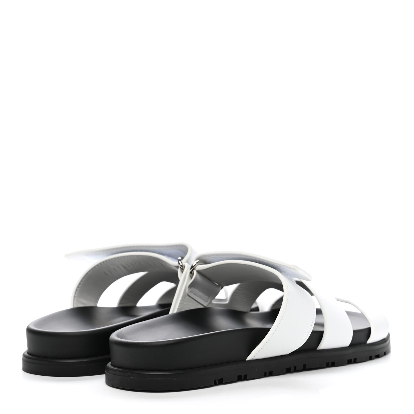 Calfskin Womens Chypre Sandals 38 White