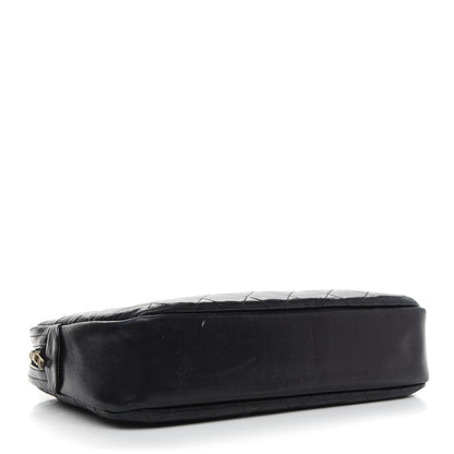 Chanel Lambskin Quilted Large Camera Case Black 3 of 13