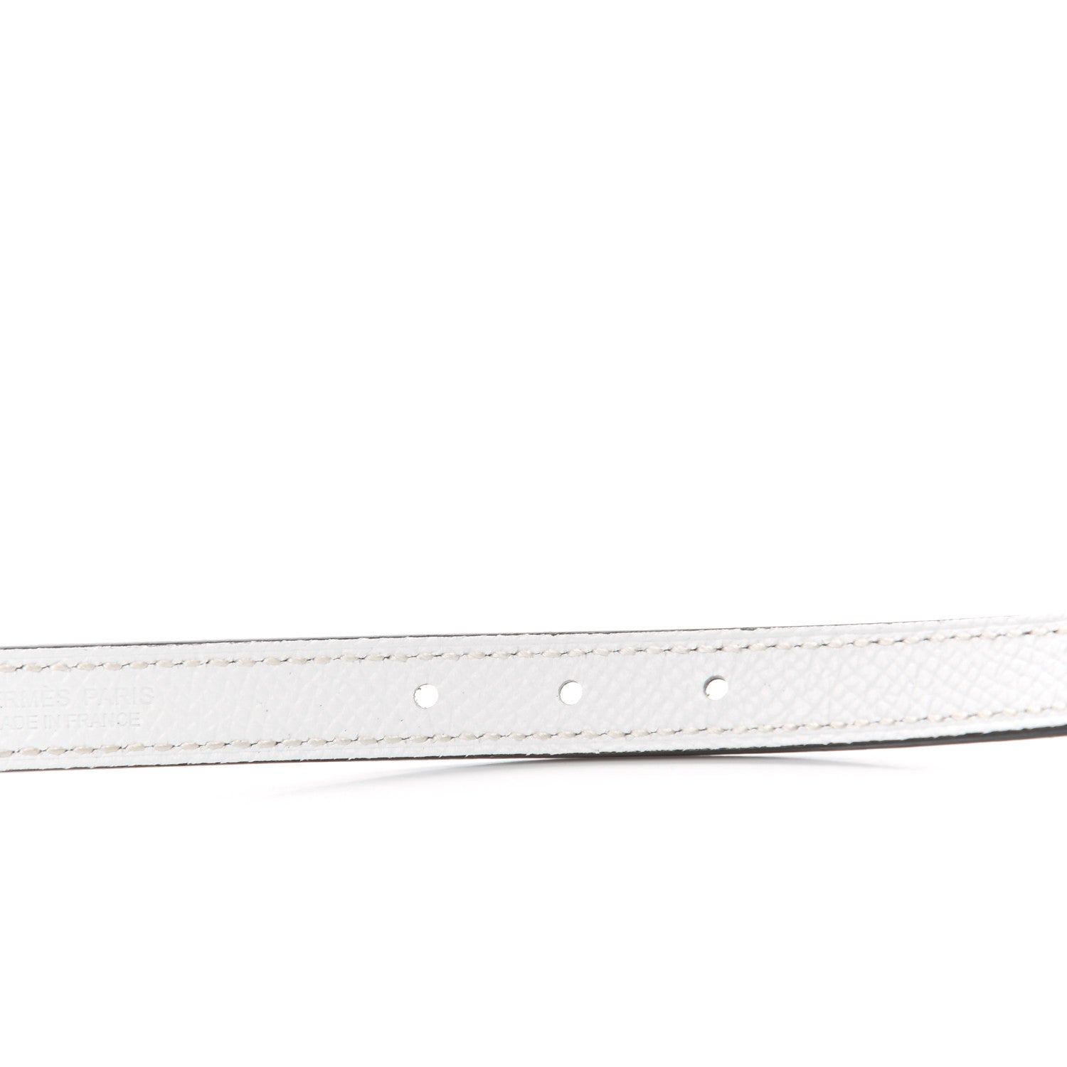 Hermes Swift Epsom 13mm Ancre Belt 75 Etoupe White 6 of 6