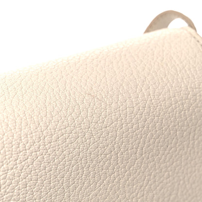 Celine Goatskin Medium Classic Box Flap Bag White 16 of 19