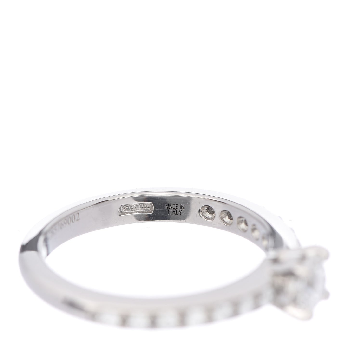 Platinum Diamond .30ct Griffe Solitaire Engagement Ring 49 4.75