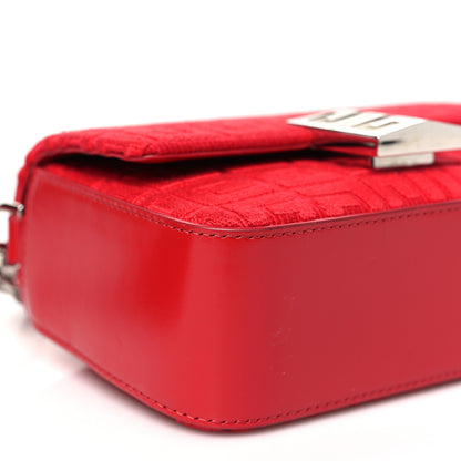 Givenchy Canvas Embroidered Small 4G Woven Chain Crossbody Red 8 of 9