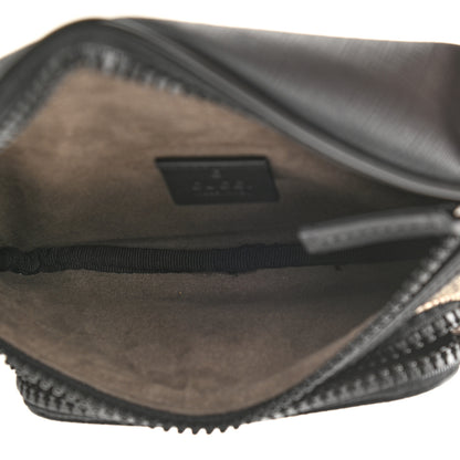 Gucci GG Supreme Monogram Belt Bag Black 5 of 10