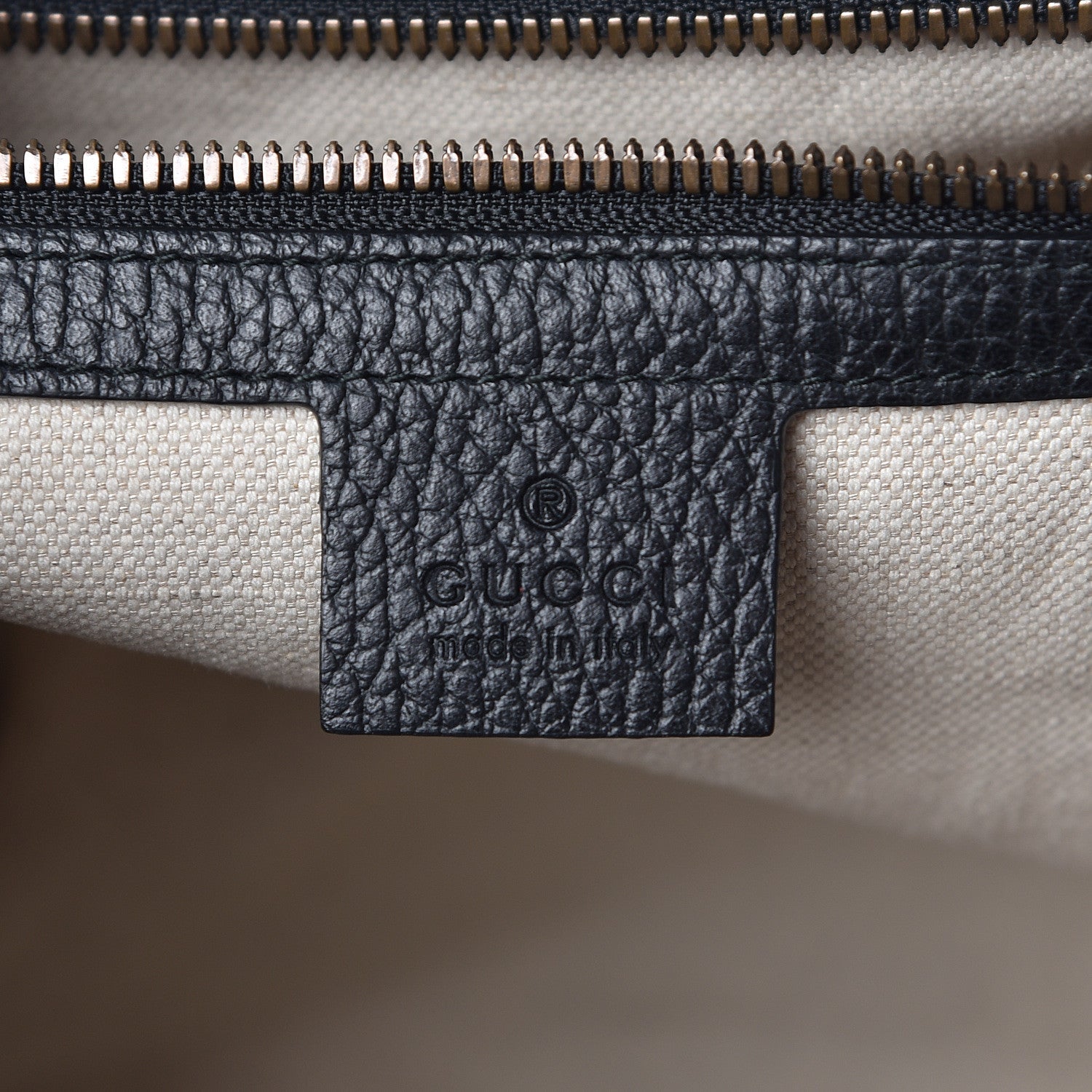 Gucci Calfskin GG Marmont Messenger Bag Black 8 of 10