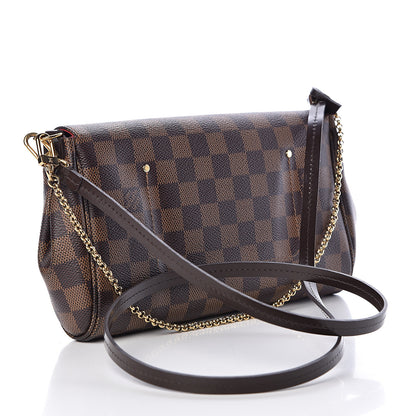Louis Vuitton Damier Ebene Favorite MM 3 of 11