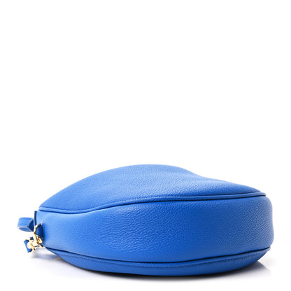 Celine Grained Calfskin Teen Lulu Shoulder Bag Ultra Blue 4 of 11