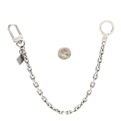 Louis Vuitton Metal Mens XL Key Chain Silver 2 of 4