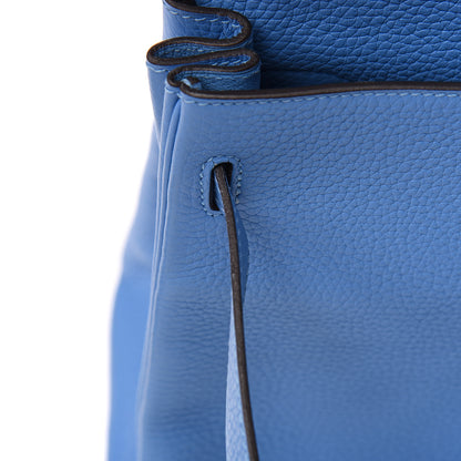 Hermes Taurillon Clemence Kelly Retourne 32 Bleu Paradise 8 of 12
