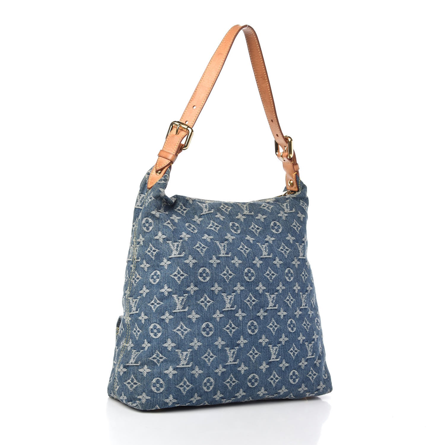 Louis Vuitton Denim Baggy GM Blue 3 of 10