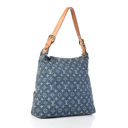 Louis Vuitton Denim Baggy GM Blue 3 of 10