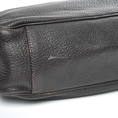 Prada Cervo Deerskin Crossbody Dark Brown 13 of 15