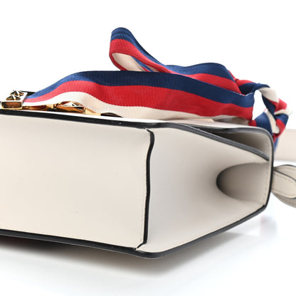 Gucci Calfskin Small Sylvie Shoulder Bag White 9 of 9