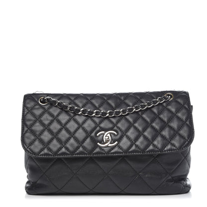 Chanel Calfskin Quilted In The Business Flap Bag Black 1 of 14