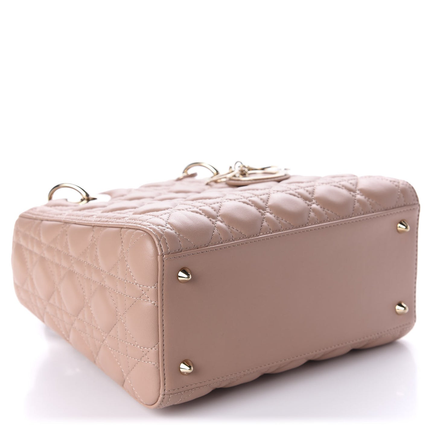 Lambskin Cannage Medium Lady Dior Fard