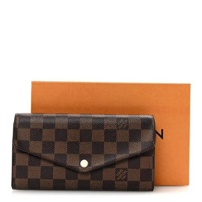 Louis Vuitton Damier Ebene Sarah Wallet NM 7 of 7