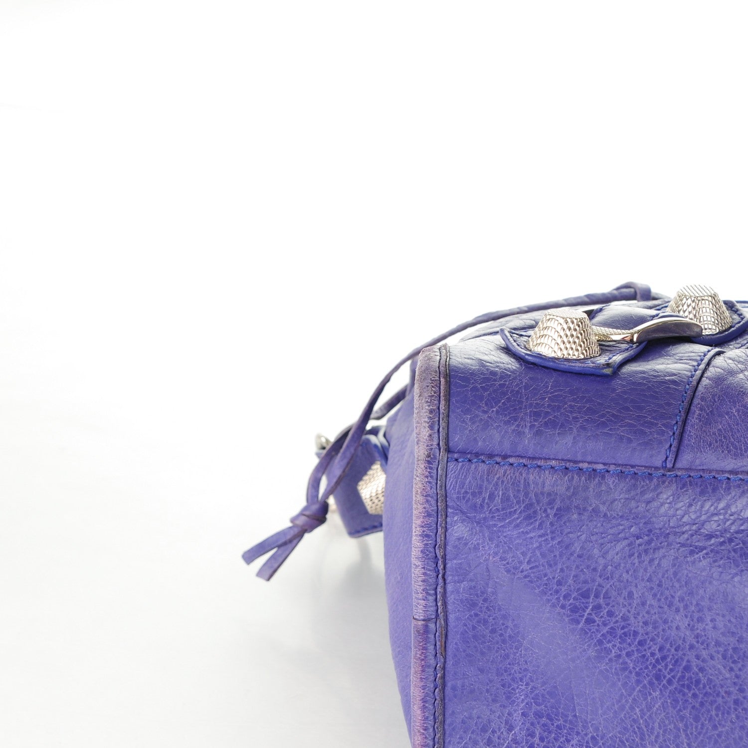 Balenciaga Agneau Giant 21 Silver Hardware City Bleu Lavande 9 of 15