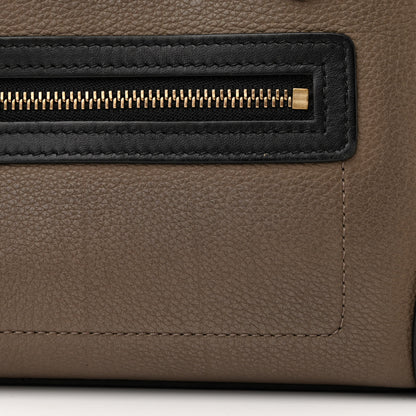 Celine Nubuck Smooth Calfskin Nano Tri-Color Luggage Desert 12 of 22