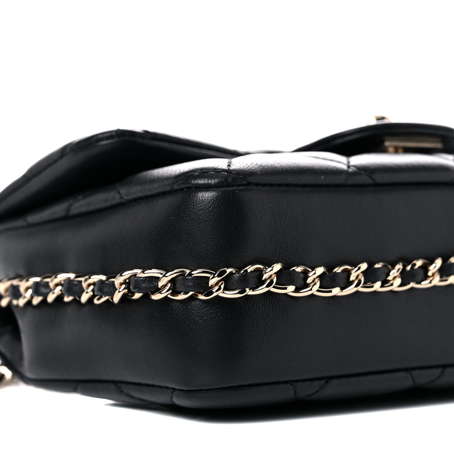 Chanel Lambskin Quilted Mini My Precious Flap Black 8 of 12