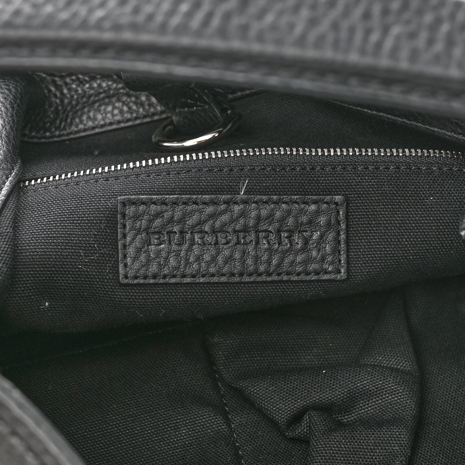 Burberry Calfskin Studded Medium Susanna Hobo Black 5 of 8