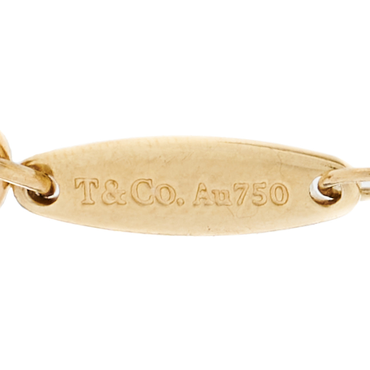 18K Yellow Gold Diamond .30ctw Elsa Peretti Diamonds by the Yard Station Bracelet