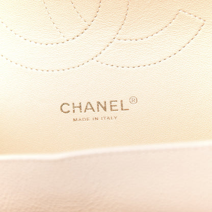 Chanel Caviar Quilted Jumbo Double Flap Beige Clair 6 of 11