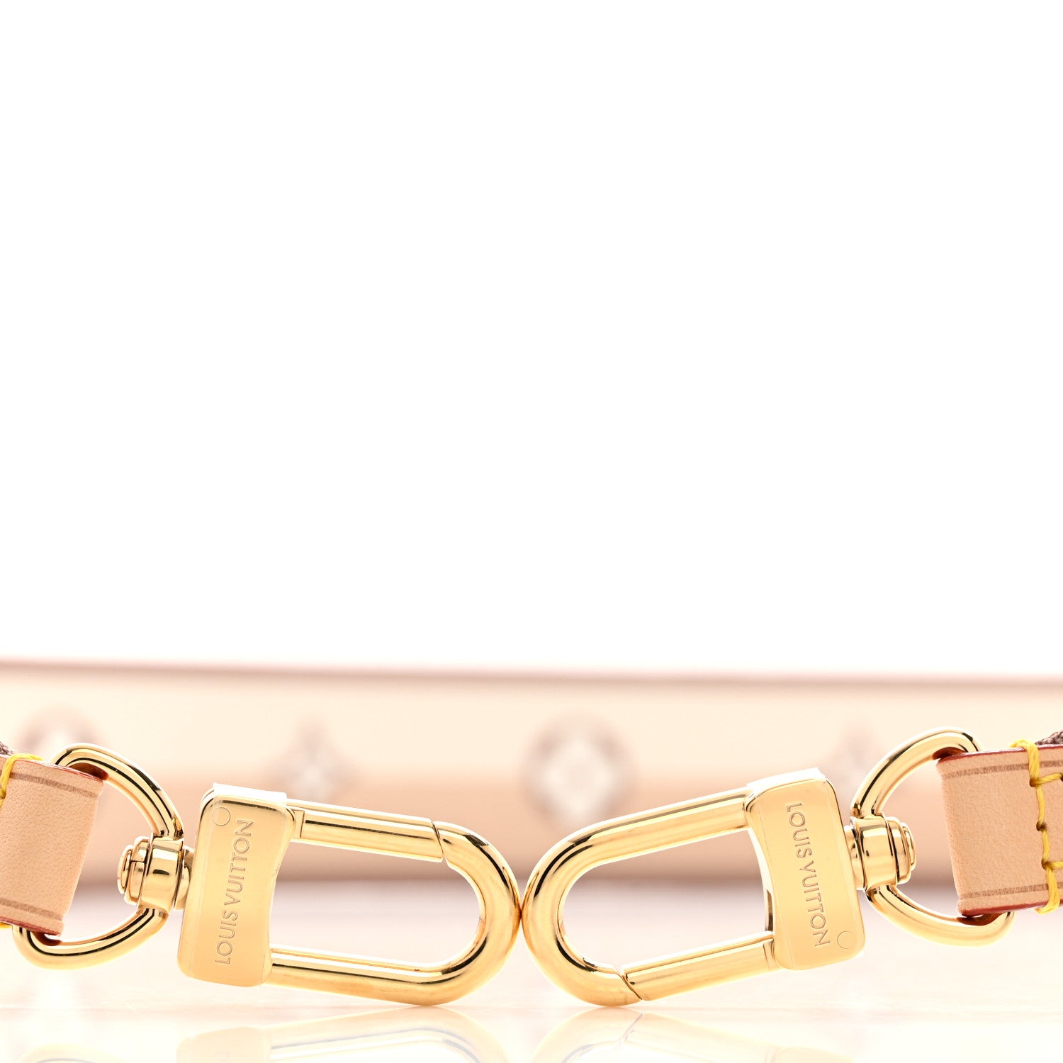 Louis Vuitton Jacquard Speedy Bandouliere 20 Shoulder Strap Beige 4 of 4