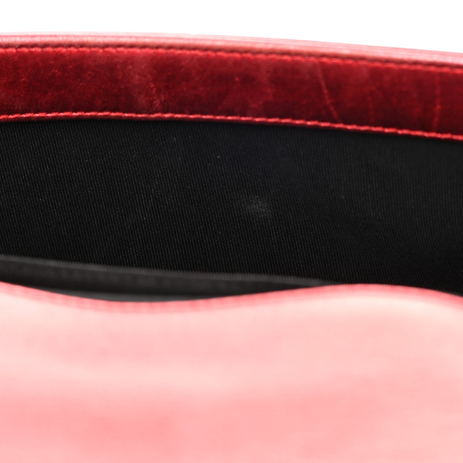 Chanel Metallic Patent Calfskin Quilted Medium Boy Flap Red 15 of 20