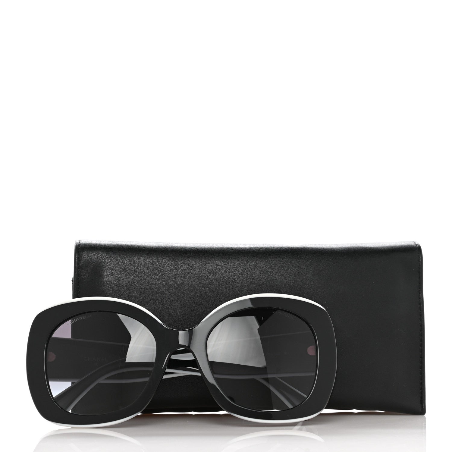 Chanel Acetate Sunglasses 71414A Black 8 of 8