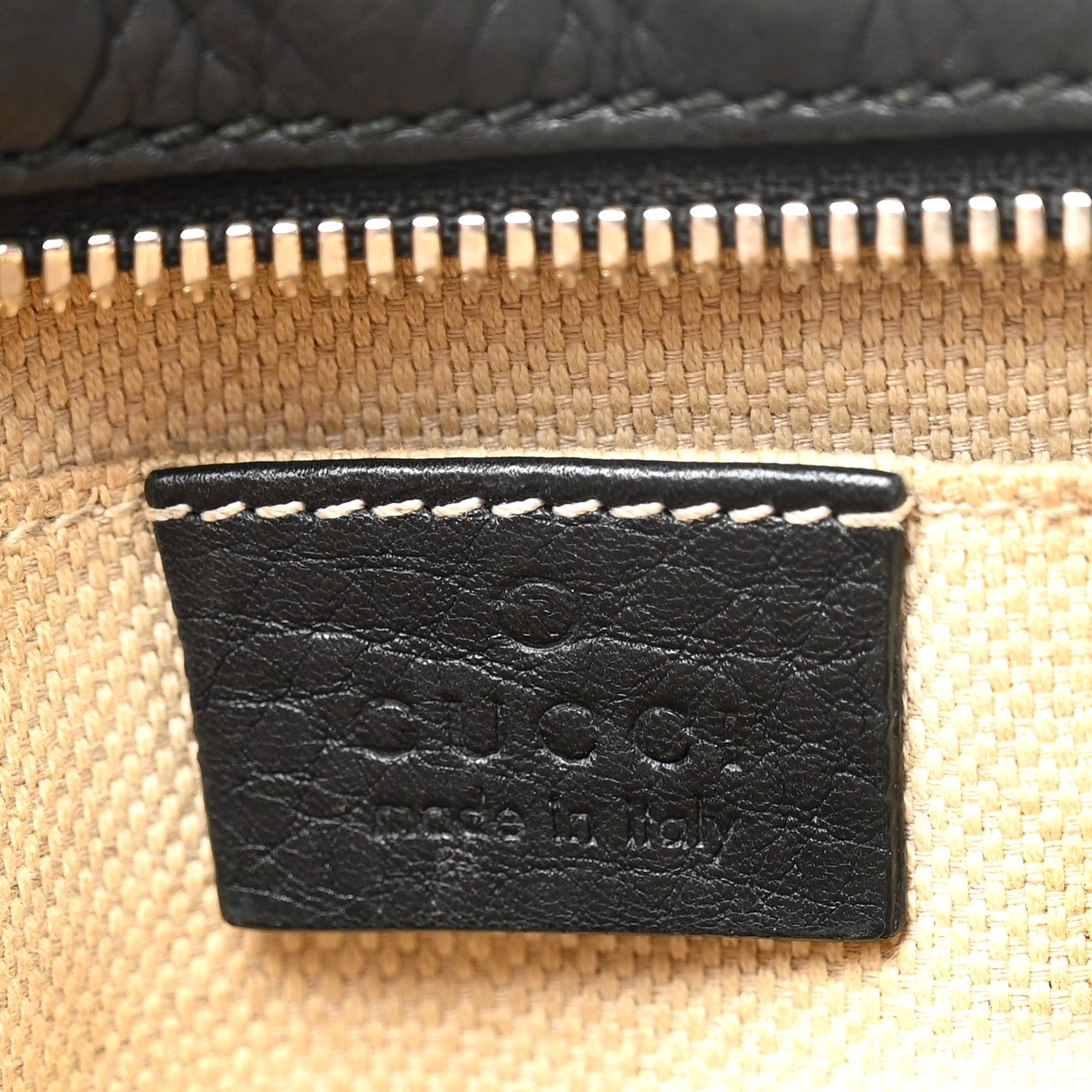 Gucci Pebbled Calfskin Small Soho Disco Bag Black 6 of 12