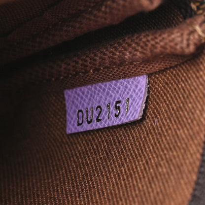 Louis Vuitton Damier Ebene Illustre Mini Pochette Accessories Violet 6 of 11