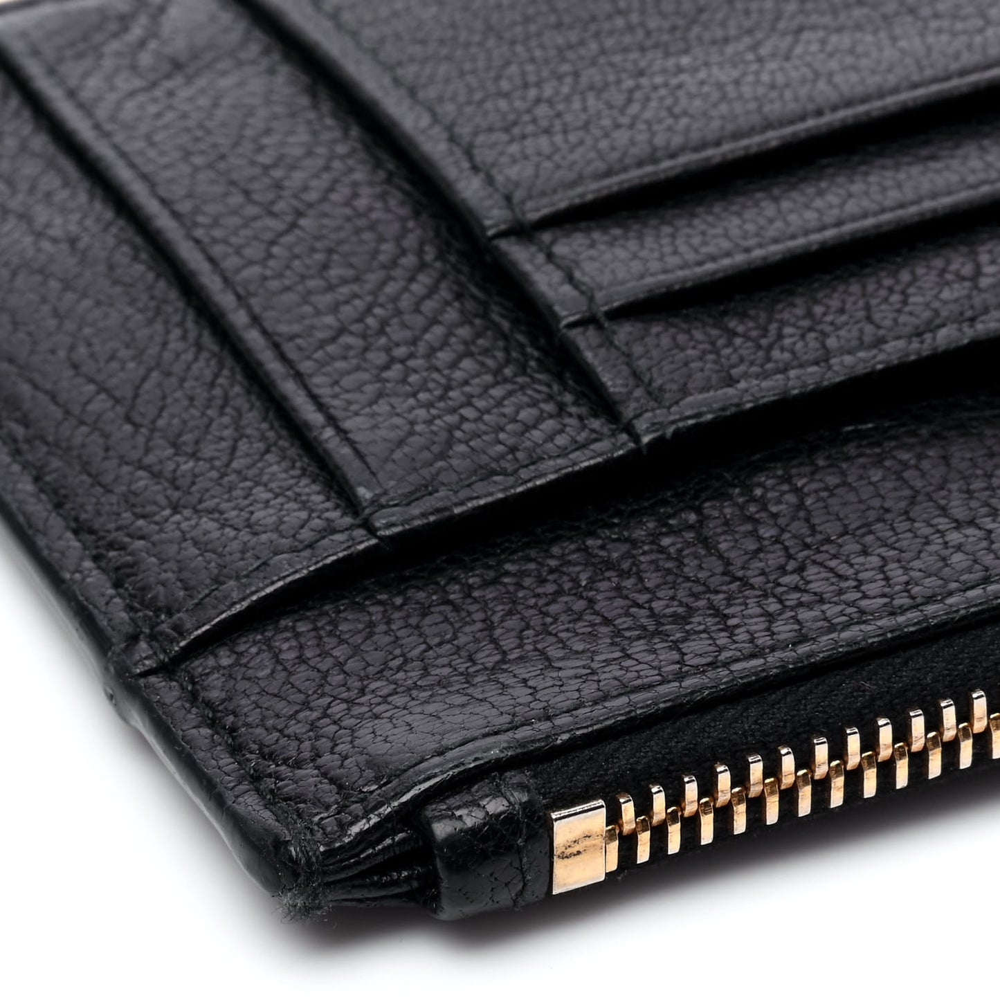Madras Zip Card Case Black