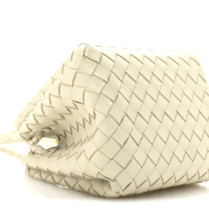Bottega Veneta Nappa Intrecciato Small Parachute Shoulder Bag Sea Salt 8 of 13