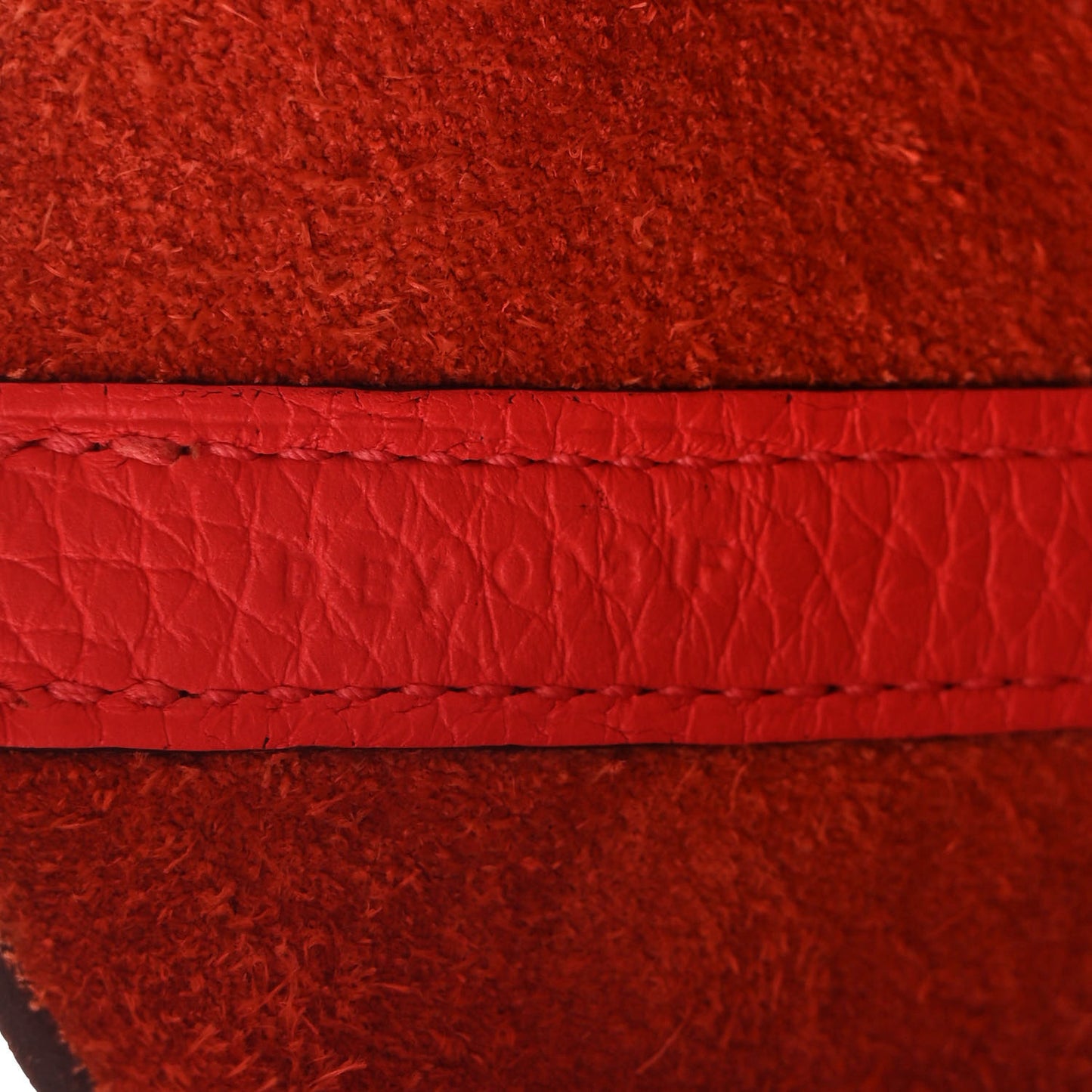 Taurillon Clemence Picotin Lock 22 MM Rouge De Coeur