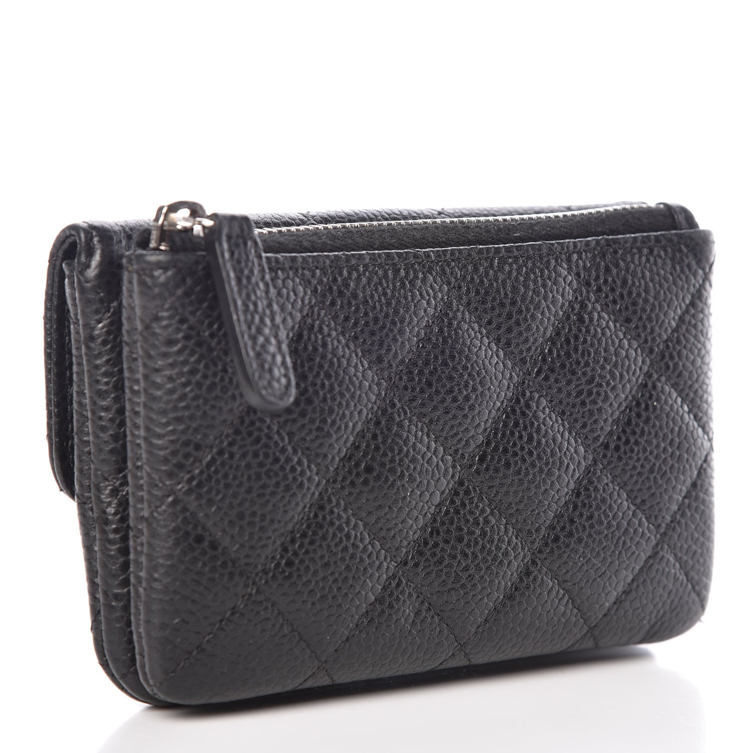 Chanel Caviar Quilted Coin Purse Black 3 of 11