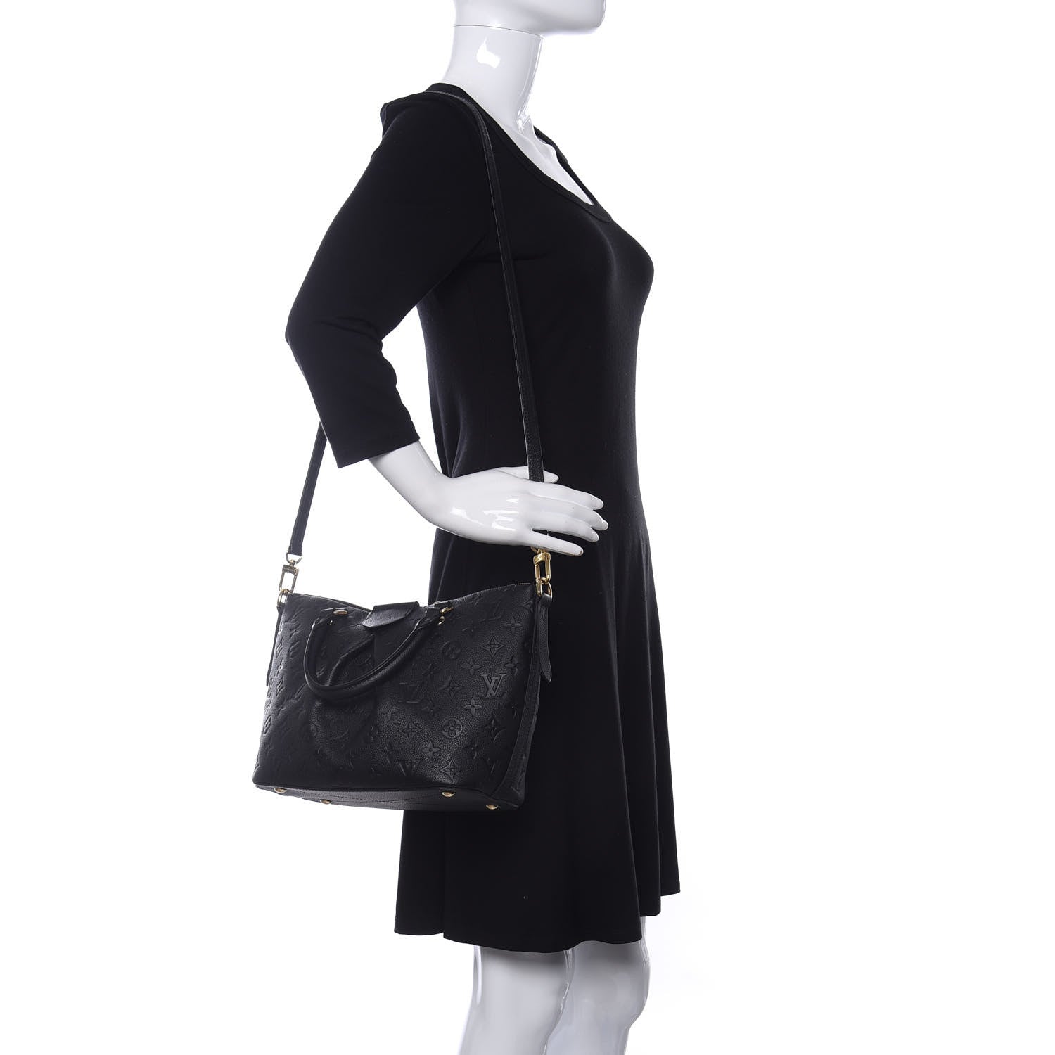 Louis Vuitton Empreinte Mazarine PM Black 2 of 8