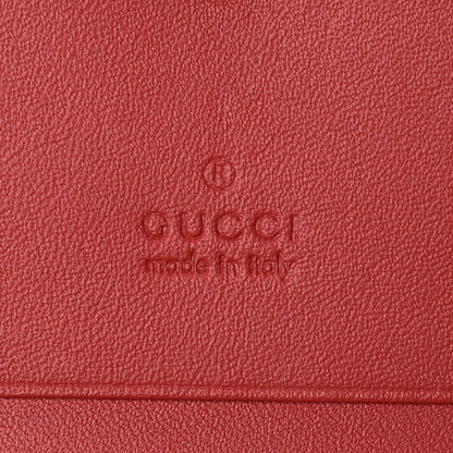 Gucci Soft GG Supreme Monogram Mystic Cat Card Case Wallet 6 of 6