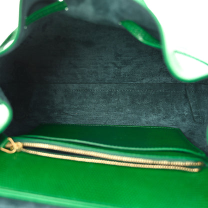 Mansur Gavriel Calfskin Lizard Embossed Mini Soft Lady Bag Leaf 5 of 9
