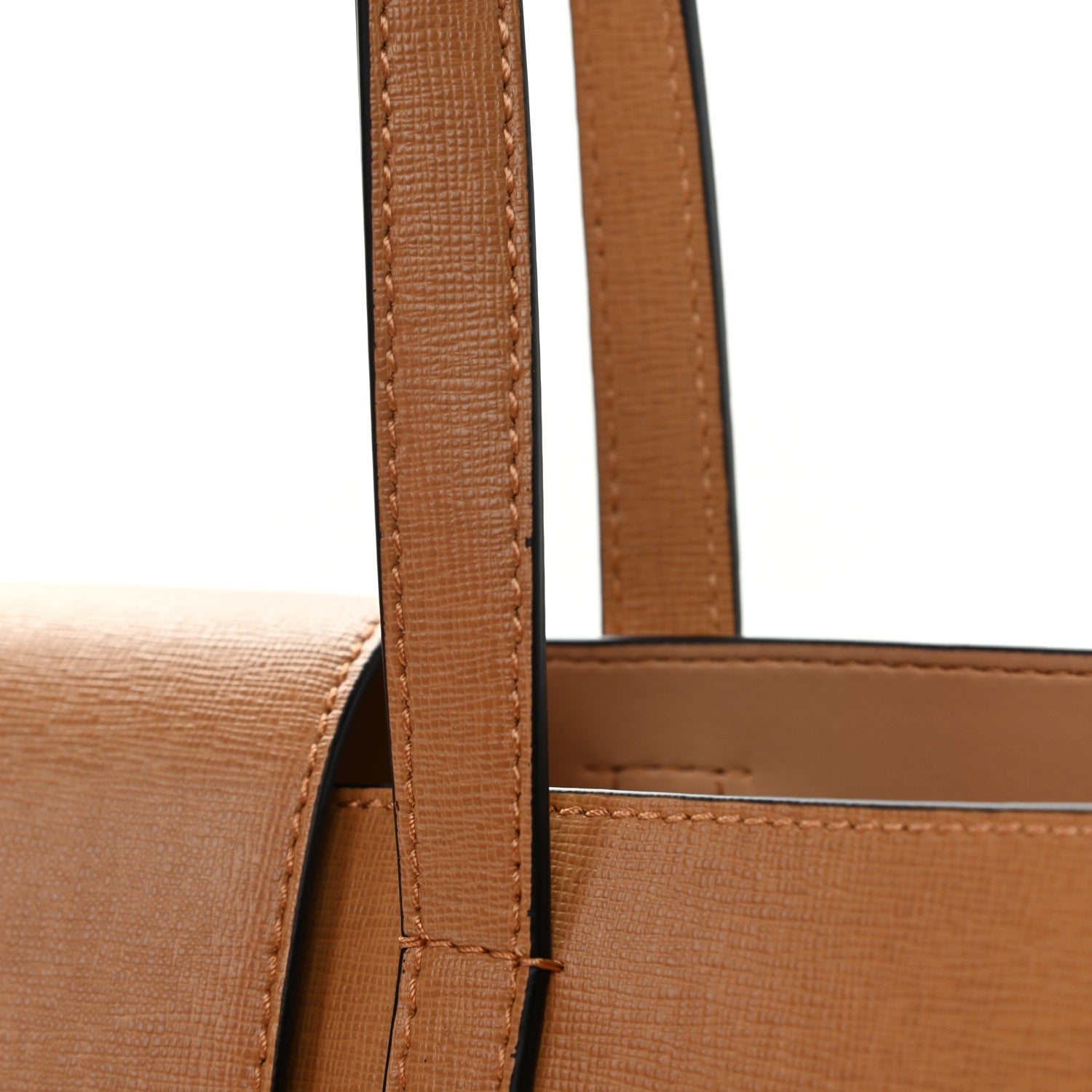 Versace Vitello Virtus Tote Caramel 12 of 12