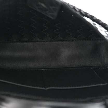 Bottega Veneta Nappa Intrecciato Small East West Andiamo Shoulder Bag Black 5 of 10
