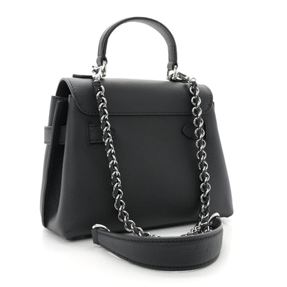 Louis Vuitton Calfskin Lockme Ever Mini Black 3 of 9