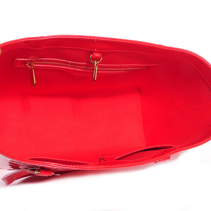 Louis Vuitton Vernis Avalon GM Rouge Grenadine 5 of 7
